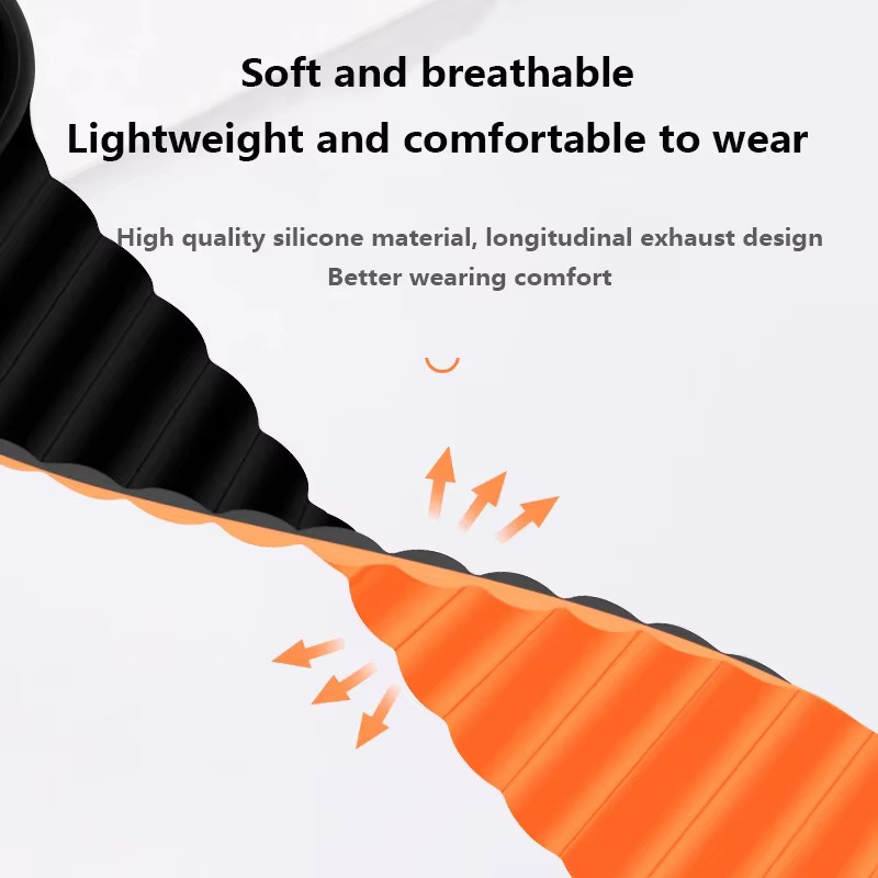 Xiaomi Uhrenarmband Silikon, 22 mm, Schwarz, Unisex - Bild 3