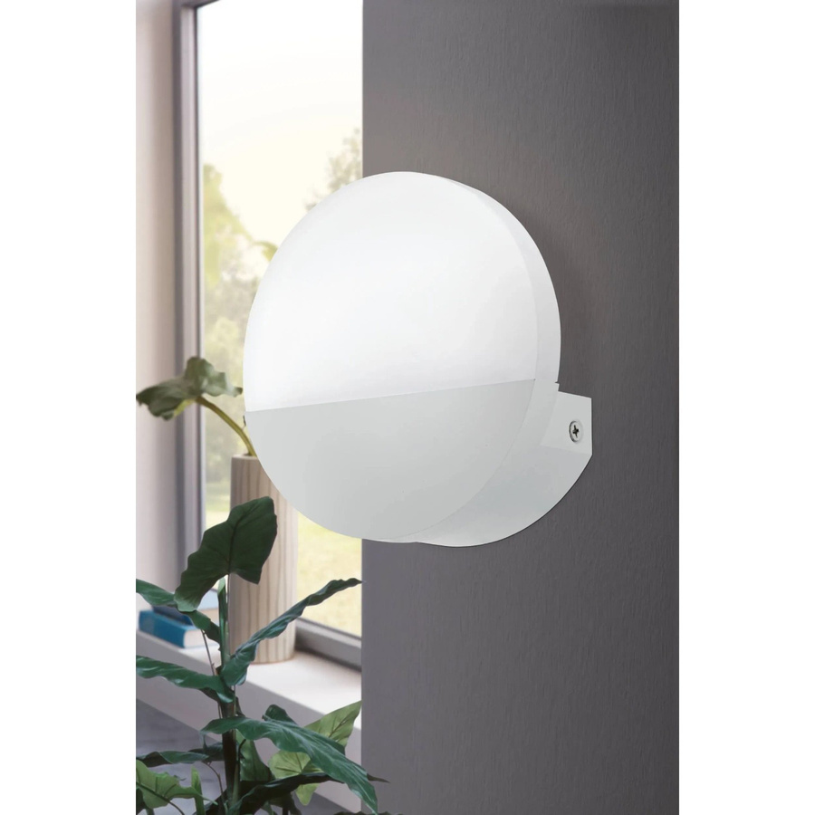 Eglo LED Wandleuchte Metrass 1 1-flammig Weiß satiniert 4,5 W - Bild 2