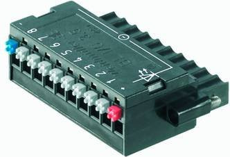 Weidmüller Buchsengehäuse-Kabel BL/SL Schwarz, Polzahl 10, Rastermaß: 3.50 mm, 20 Stück - Bild 1
