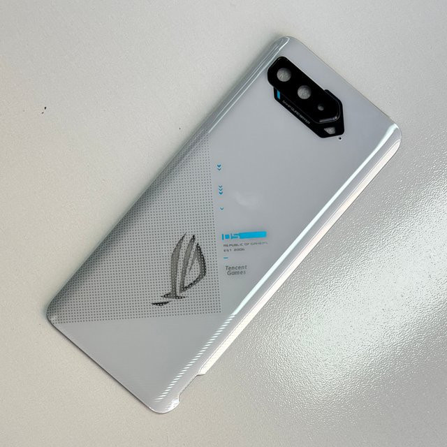 Asus ROG Telefon 5 ZS673KS Rückseite Abdeckung mit Kamera Rahmen in Weiß - Bild 1