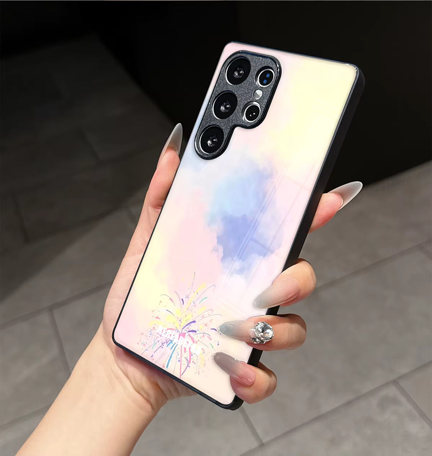 Maßgefertigte Schutzhülle für Samsung Galaxy Android Smartphones in Schwarz und Multicolour - Bild 3