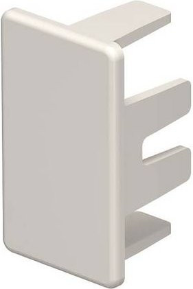 OBO Bettermann Endstück, Farbe: Weiß, B: 3,5 cm, H: 2,0 cm, 10 Stück - Bild 1