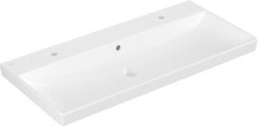 V&B Möbelwaschtisch AVENTO in Stone White mit 2 Schubladen und Überlauf, B: 100 cm, T: 47 cm - Bild 1