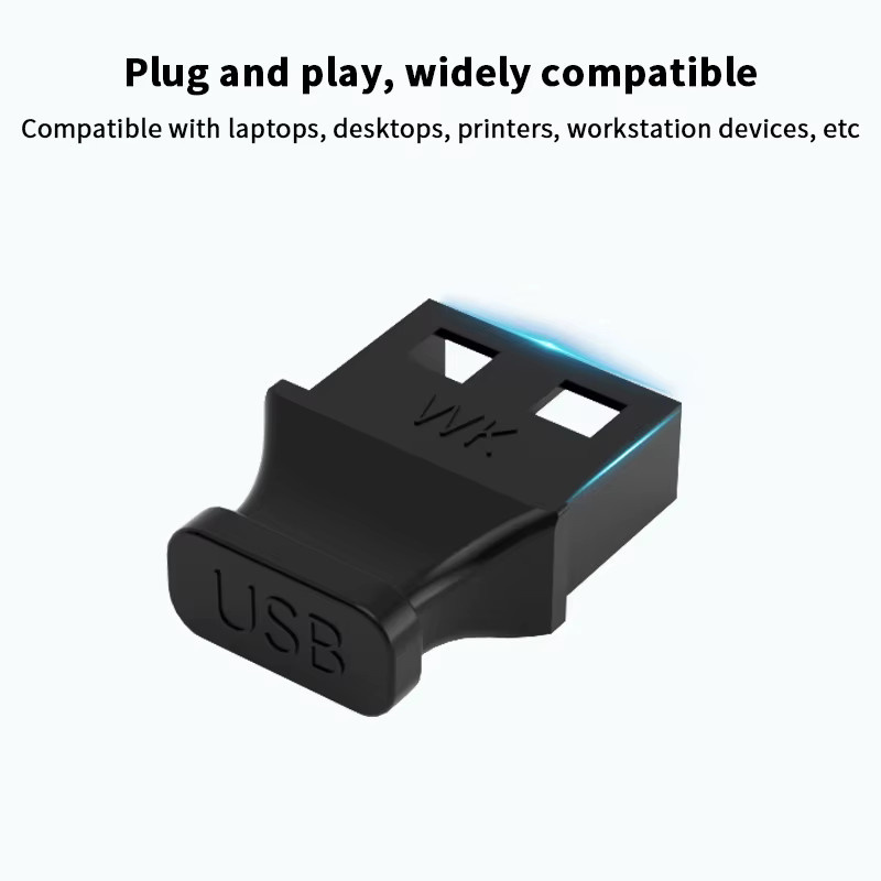 USB-A Staubschutzabdeckung mit Griff für Laptop und Computer, Schwarz, 5 oder 10 Stück - Bild 4