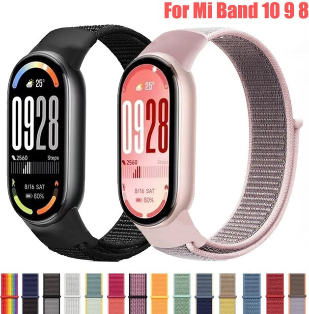 Xiaomi Uhrenarmband Nylon, Unisex, für Mi Band 10 9 8 - Bild 1