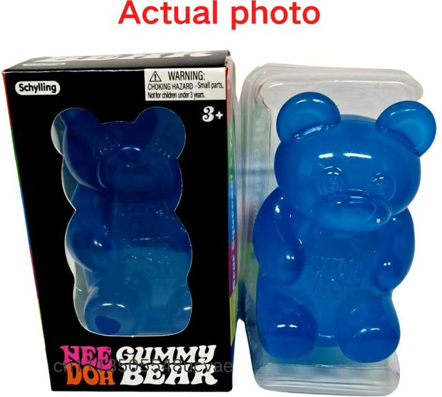 Nee Doh Maltose-Bär, Quetschspielzeug, mit Gelee-Füllung - Bild 1