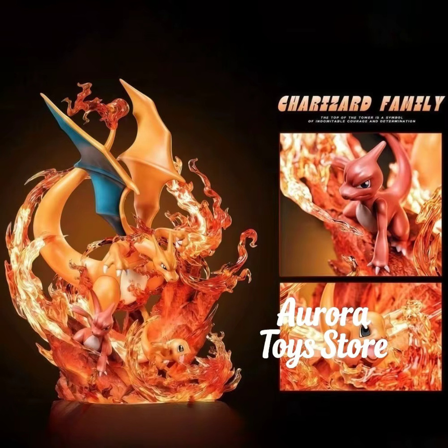 Bandai Pokémon Glurak, Actionfigur, PVC-Statue, 30cm - Bild 2