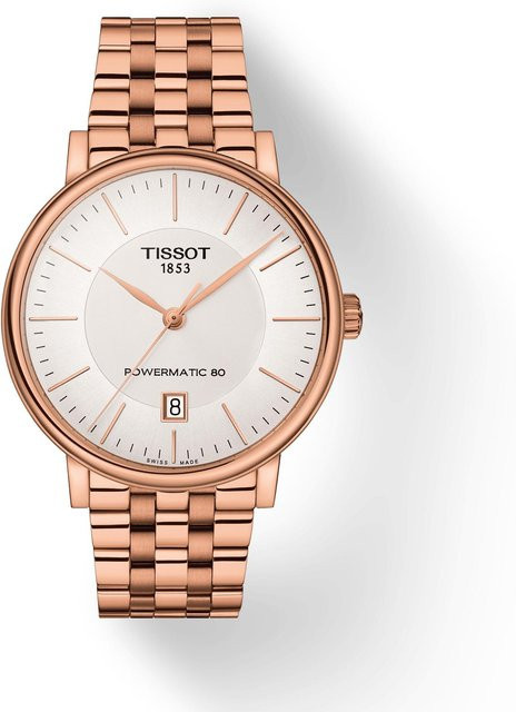 Tissot Armbanduhr Edelstahl, Automatik, Silber, Herren - Bild 1