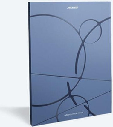 ATEEZ 13. Mini-Album GOLDEN HOUR : Teil 4 A ver. in Blau - Bild 1