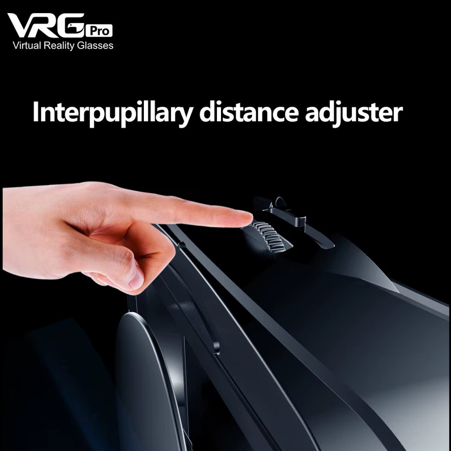 Viar VR Pro Virtual Reality Headset 3D-Brille für Smartphones in Schwarz - Bild 2