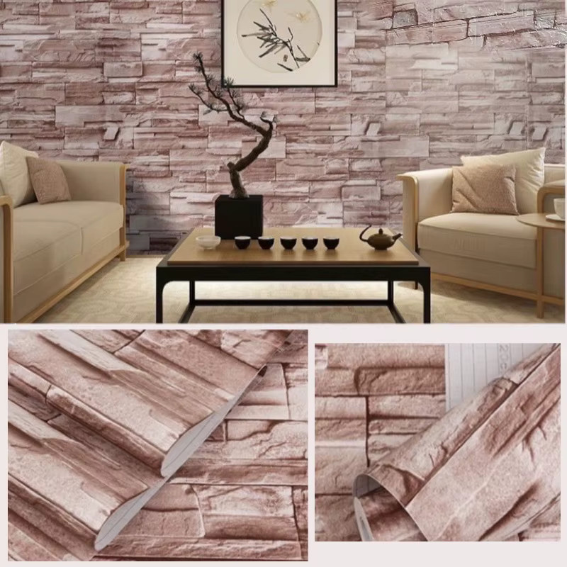 Selbstklebende Kunstziegel-Tapete von ctzsoop in geometrischem Design, wasserdichte PVC-Wandgestaltung für Küche und Schlafzimmer, B/H: 35 x 38,5 cm - Bild 2