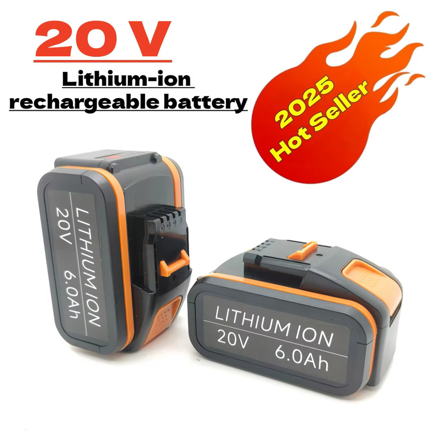 Worx 20 V Lithium-Ionen-Ersatzakku kompatibel mit Worx-Werkzeugen (5,0 Ah bis 12,0 Ah) - Bild 3