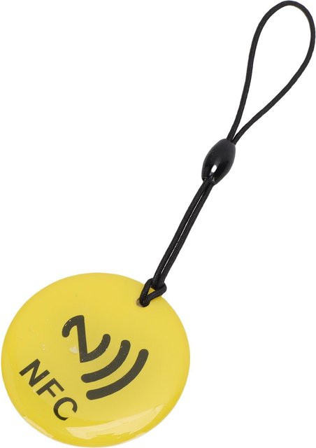 10 Stück Koogeelife NFC Schlüsselanhänger N 213 Chip Programmierbar Gelb - Bild 1