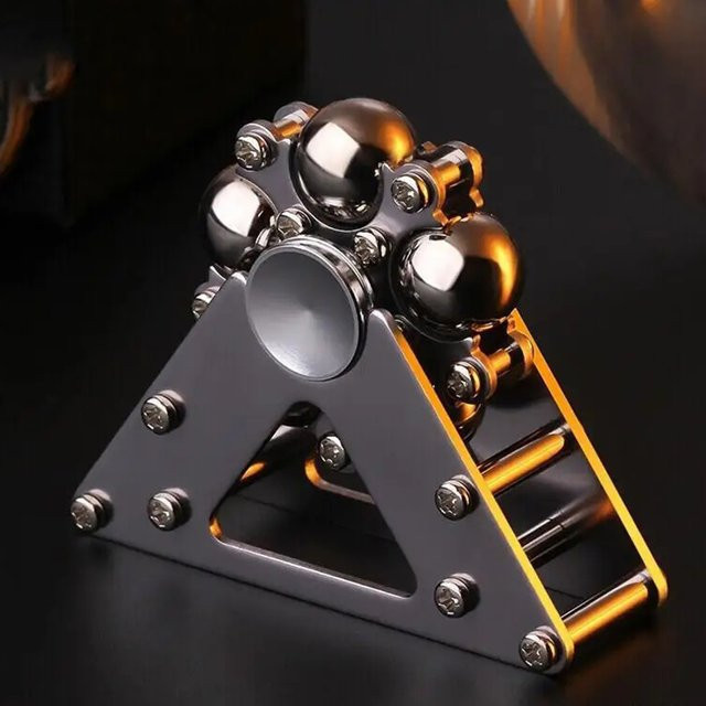 Meade Fingertip Gyroskopisches Rad, Metall Ornamente, Desktop Anhänger Spielzeug - Bild 1