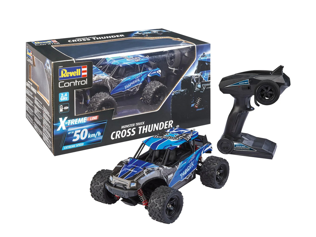 Revell Control X-Treme Cross Thunder RC Monster Truck 1:18 Elektro Buggy - Bild 3