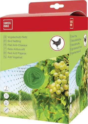 Swissinno Natural-Control Vogelschutznetz zur Abschreckung in Grün, B: 10 m, H: 4 m - Bild 1