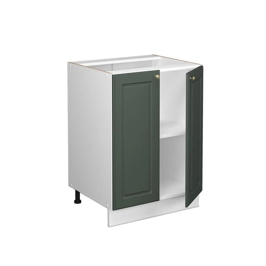 Vicco Küchenunterschrank Fame-Line im Landhausstil, Farbe Grün-Weiß, B/T/H: 60 x 60 x 82 cm - Bild 2