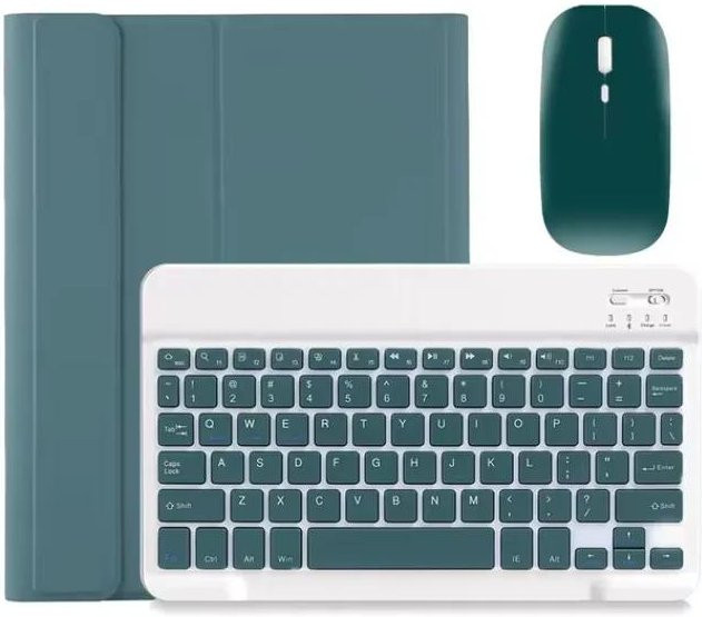 Lenovo Tablet-Hülle für Tab M9 9 Zoll mit Tastatur, Maus und magnetischem Case, Farbe: Grau/Mehrfarbig - Bild 1
