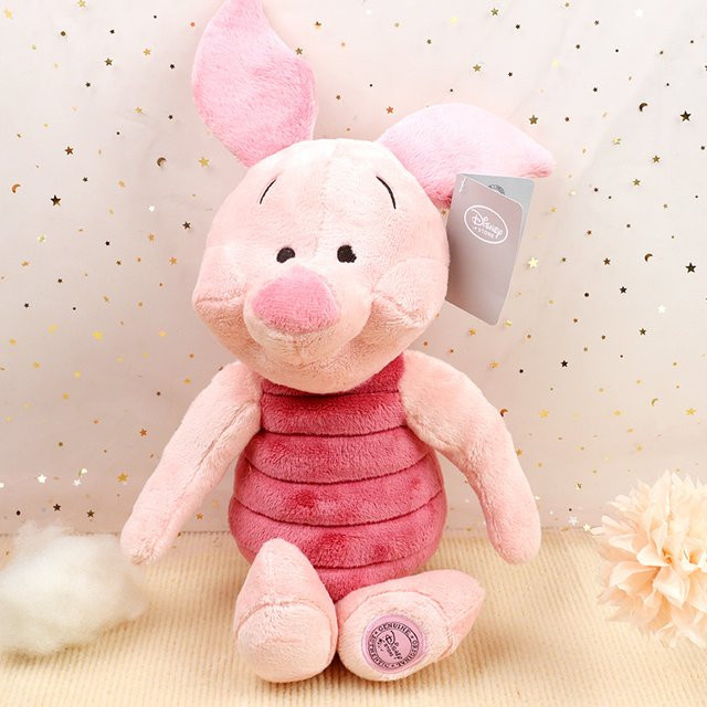 Bandai Disney Winnie Puuh Ferkel, Plüschtier, Rosa, Stofftier - Bild 1