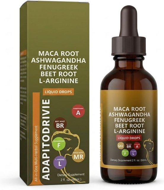 SF BEAUTY Maca-Wurzel Flüssigkeitstropfen mit Ashwagandha, Unisex - Bild 1