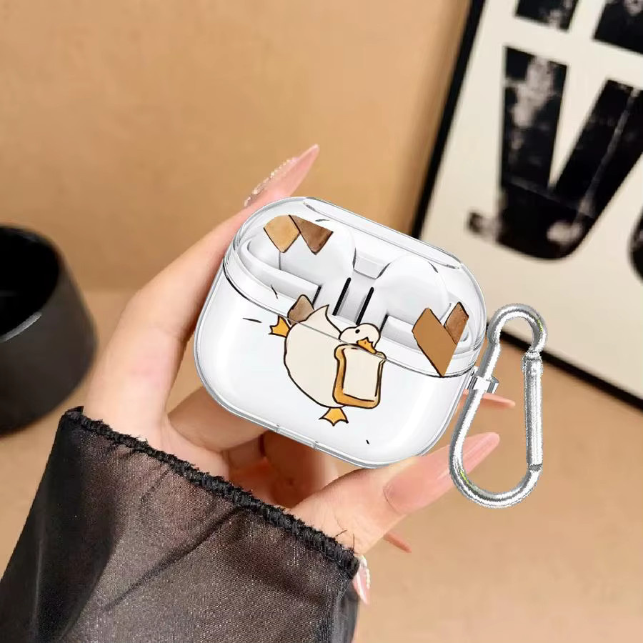 Lustige Enten Kopfhörerhülle für Samsung Galaxy Buds Pro, Buds 3 Pro, Buds 3 FE und Buds Live - Bild 2