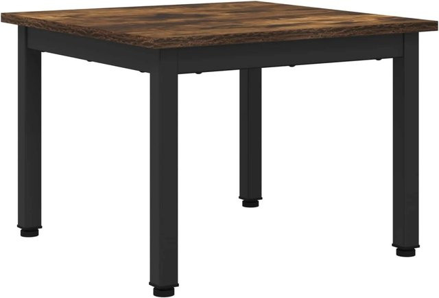 vidaXL Couchtisch modern in Raucheiche, B/T/H: 50 x 50 x 36 cm - Bild 1
