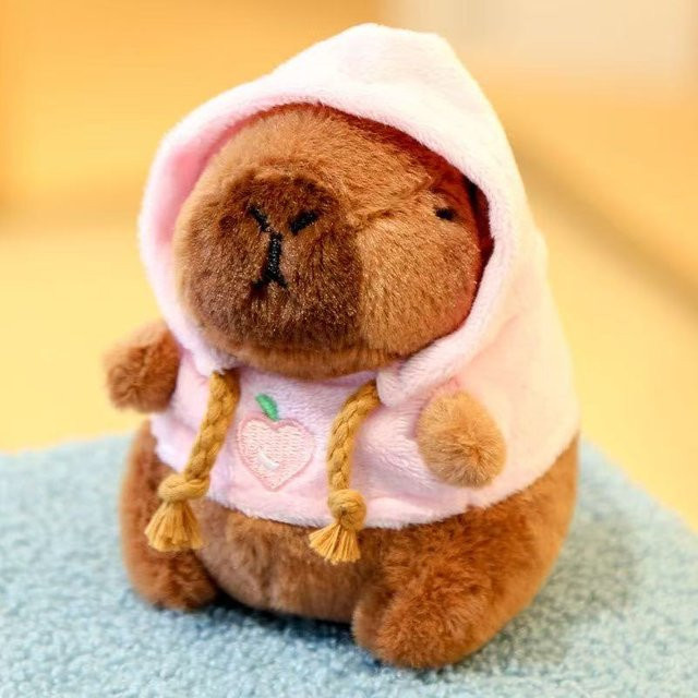 Binchi Fitness Capybara-Anhänger, Plüschtier, ab 14 Jahren - Bild 1
