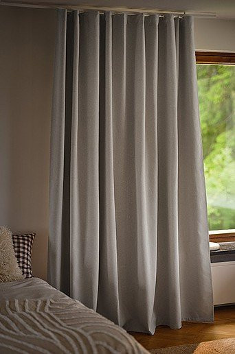 Jotex MOONBEAM Verdunkelungsvorhang extra breit, Grau, Höhe: 270 cm - Bild 1
