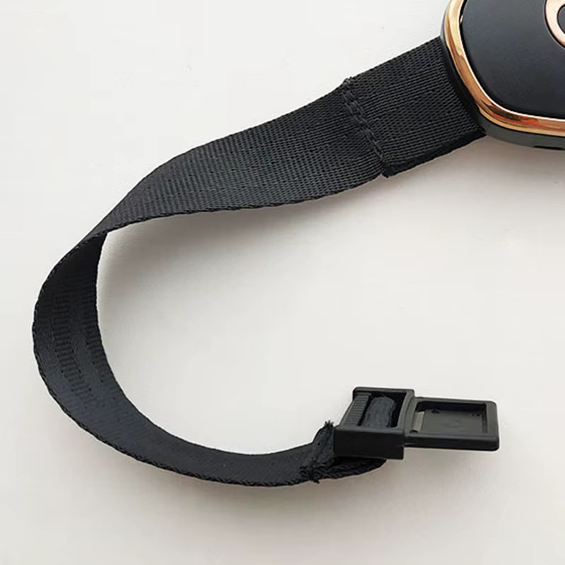 Coya Sicherheitsriegel für Kinderwagen Priam 4 Mios 3 EU-Version Buggy One Pull Harness Sicherheitsgurt-Anschluss Schnalle in Schwarz und Gold - Bild 2