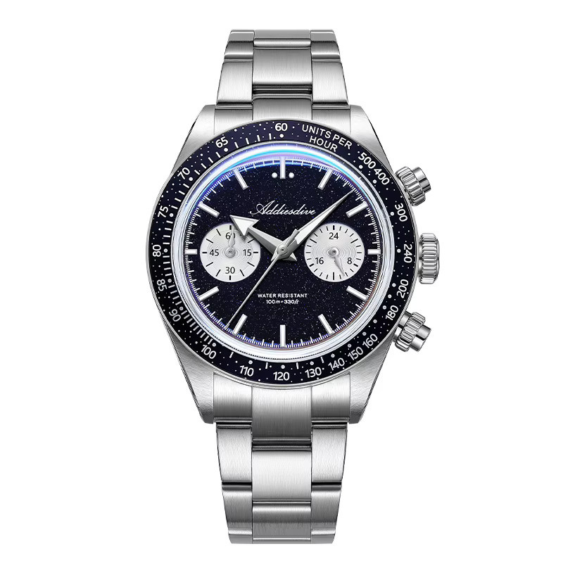 ADDIESDIVE Chronographenuhr, Edelstahl, Quarz, Herren - Bild 7