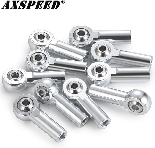AXSPEED Metall M4 Stangenenden Link Kugeln Kopf Verknüpfung Joint, 10-teiliges Set - Bild 1