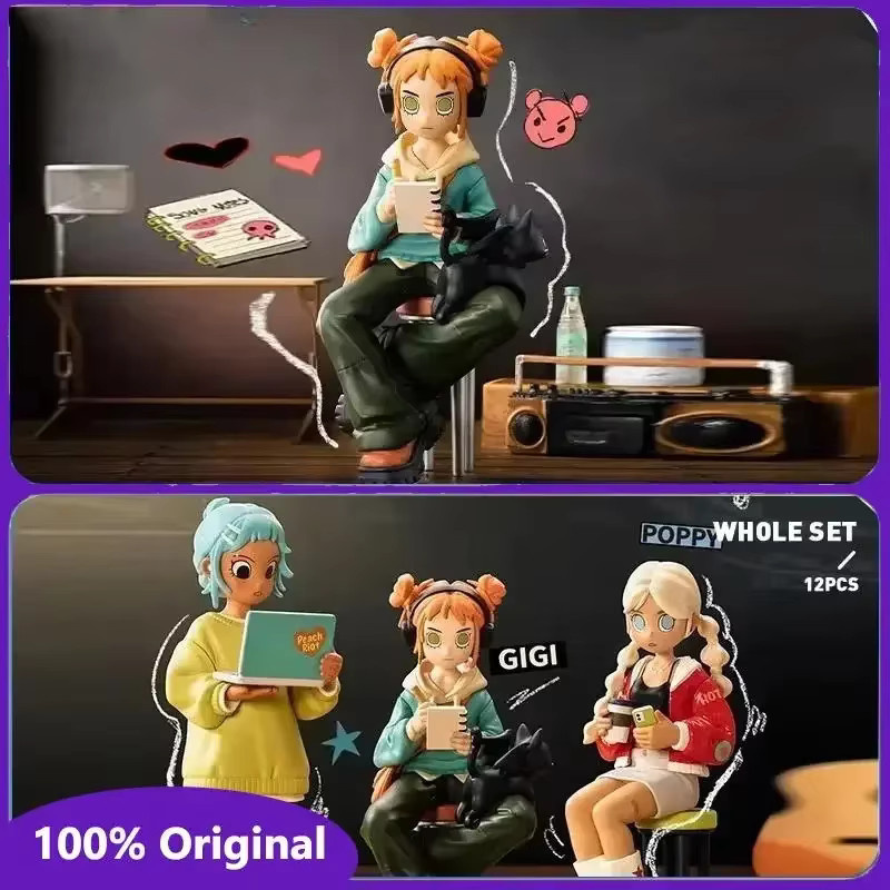 POP MART Peach Riot Rise Up Serie Blind Box, Spielzeugpuppe, Anime-Figur - Bild 3