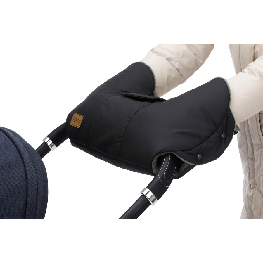 Fillikid Handwärmer Kalix in Schwarz aus Fleece - Bild 2