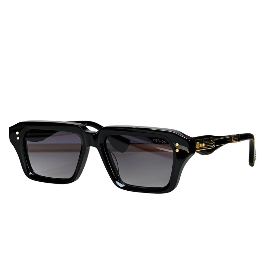 ADITA DETRON 459S Sonnenbrille, Vollrand, Square, Titanium, Black, Unisex - Bild 2