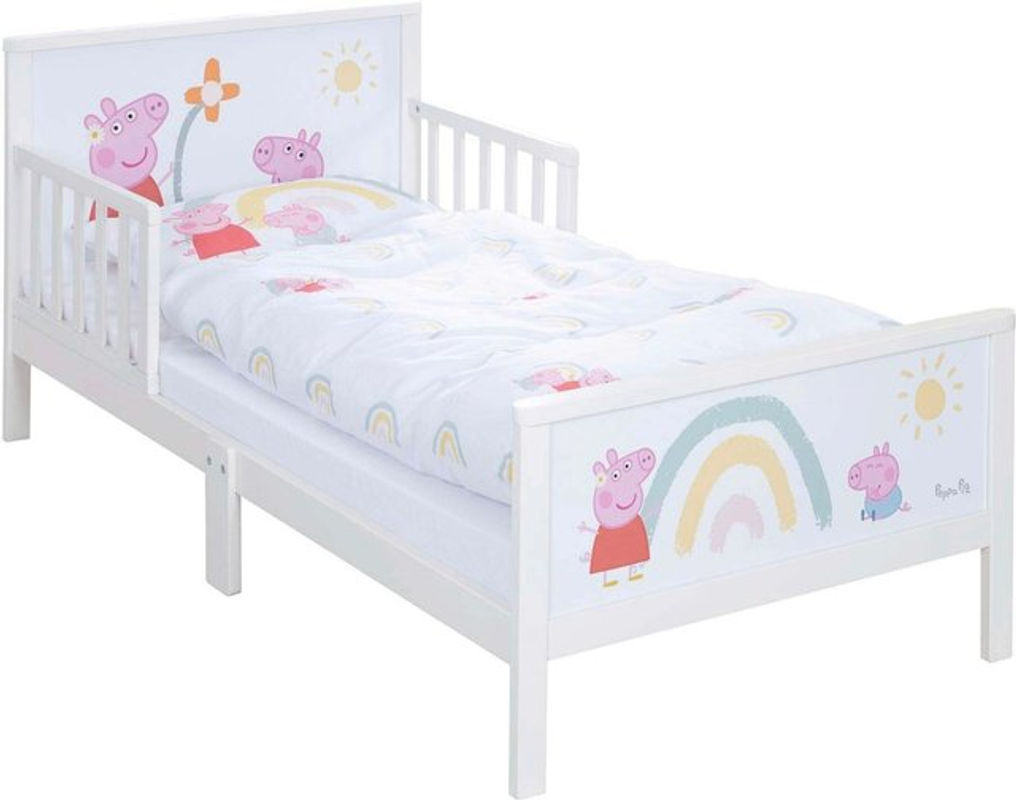 Roba Themen-Komplettbett Peppa Pig in Weiß, B/T: 70 x 140 cm - Bild 3