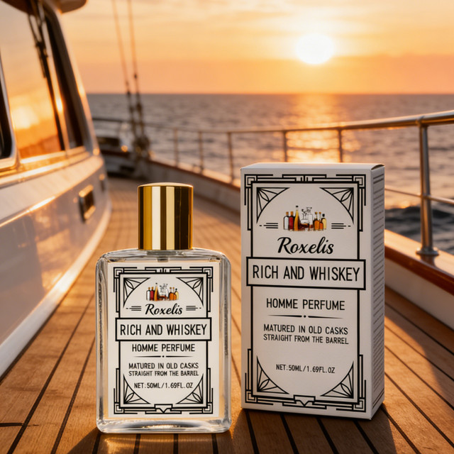 Roxelis Whiskey-Duft Duftspray, 50 ml, Herren - Bild 1
