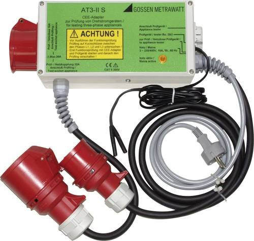 Gossen Metrawatt Z745T AT 3 II S Messadapter in Rot - Bild 1