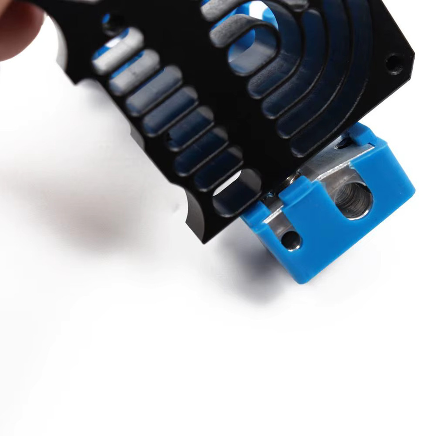 3er-Set Prusa Mini Silikonsocken für den Heat Block des 3D-Drucker-Extruders in Blau - Bild 2