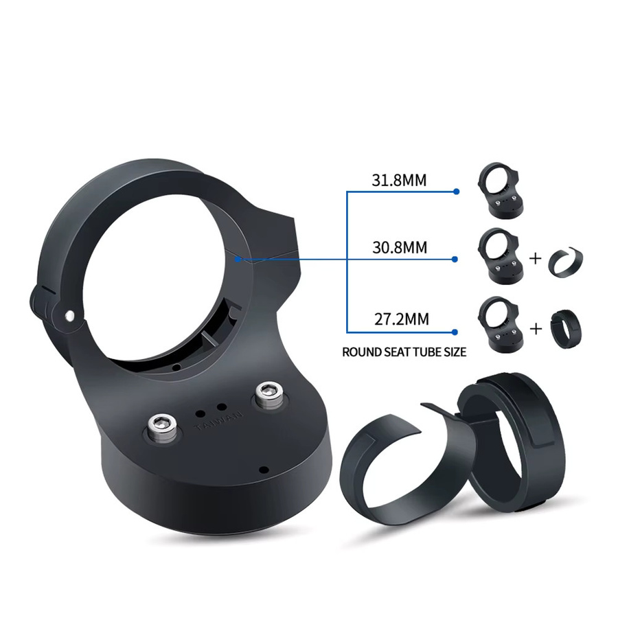 CYCLAMI Fahrrad Lampe Halterung für Garmin Varia Radar RVR 315 RTL510 515 500 in Schwarz - Bild 4