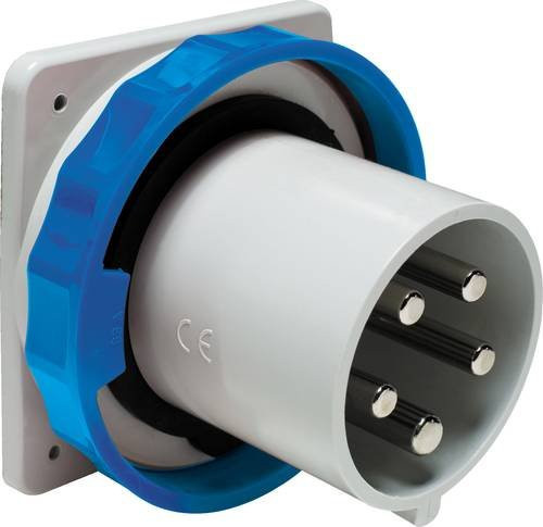 Schneider Electric CEE Stecker 63A 250V IP67 Aufputz-Steckdose in Weiß - Bild 1