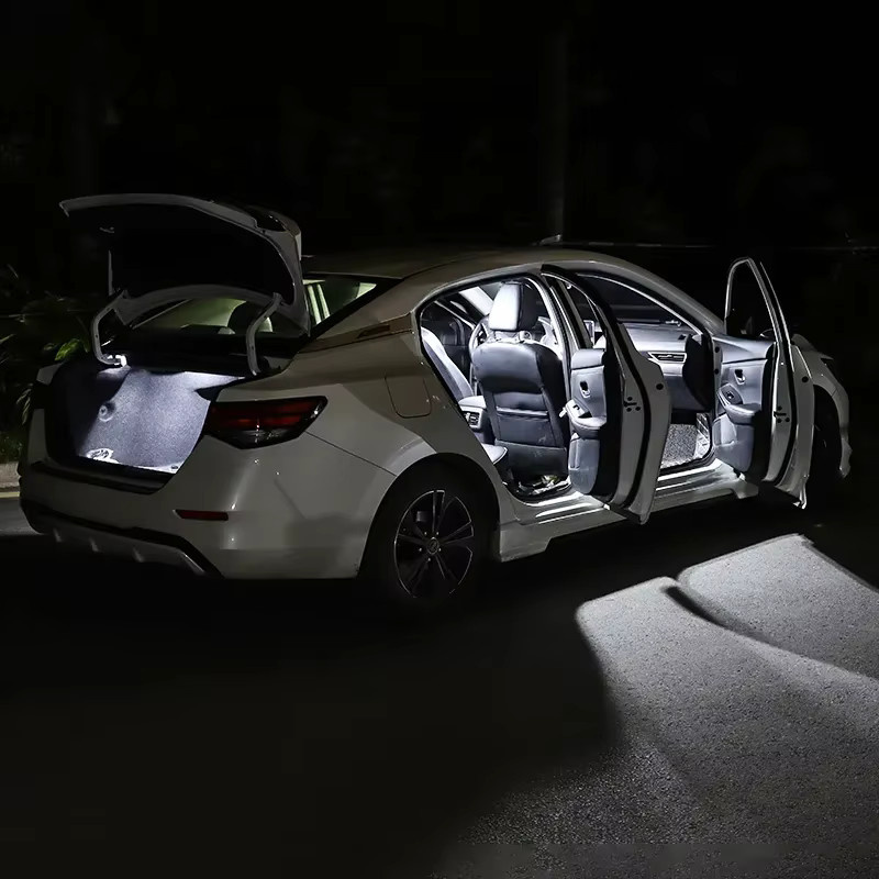 YaLumei LED Innenbeleuchtung für BMW 3er E36 E46 M3 E90 E91 Limousine und Touring als Dome- Leselampe und Spiegel-Stammlicht Zubehör - Bild 2