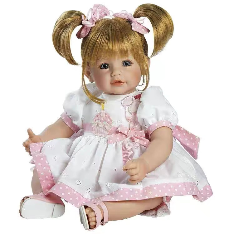 NPK-Lifelike Reborn Baby Doll, Kleinkind-Spielpuppe, Mädchen, 20 Zoll - Bild 2