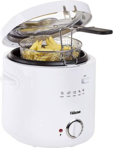 Tristar FR-6941 Fritteuse in Weiß mit 1,5 l Volumen und 1000 W Leistung - Bild 1