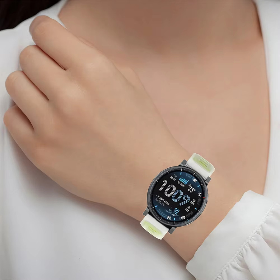 Amazfit Uhrenarmband Silikon, halbtransparent, Unisex - Bild 2