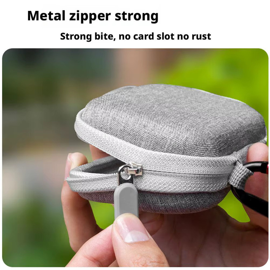 Tragbare Mini Lagerungs- und Reise-Tasche aus PU für DJI Nano in Grau - Bild 2