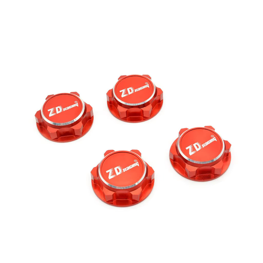 U-Angel-1988 RC Auto Aluminium 17mm Sechskant Rad Muttern, 4-teiliges Set - Bild 2