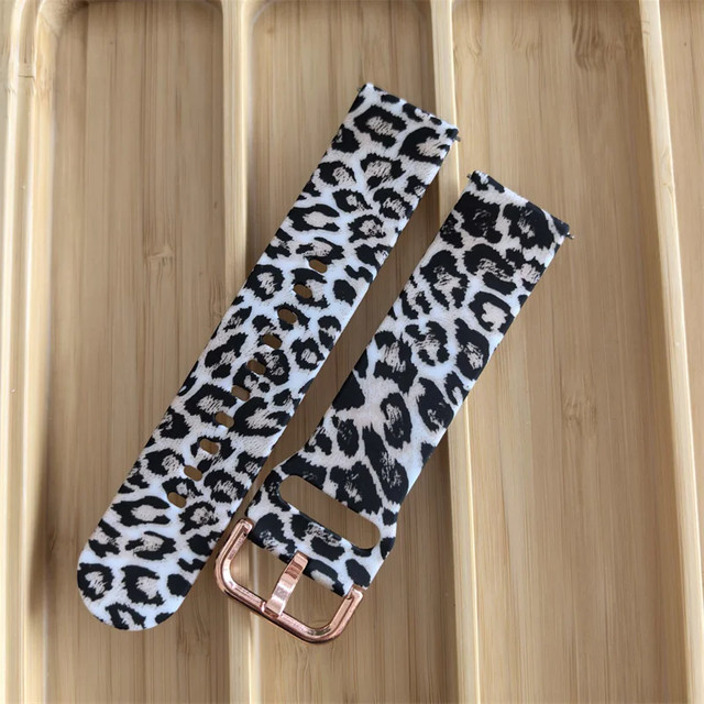 Uhrenarmband Silikon, bedruckt, Bunt, Unisex - Bild 1