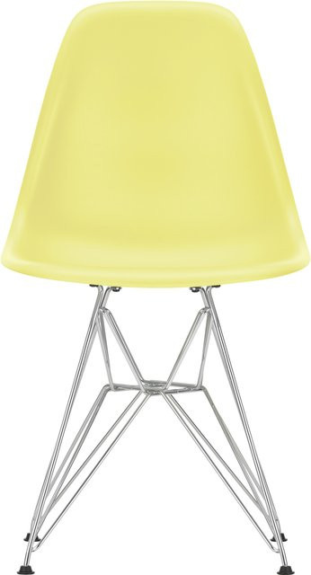 Vitra DSR Eames Plastic Side Chair aus Polypropylen in Gelb Matt - Bild 1