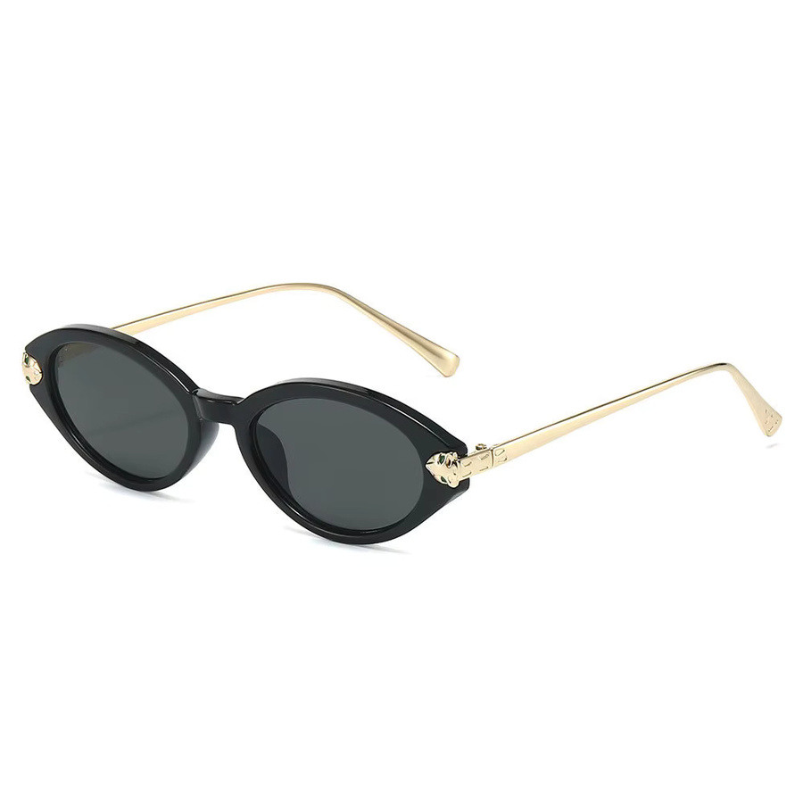 Salutami Cat-Eye Sonnenbrille, Kunststoff, Vollrand, Unisex, Schwarz - Bild 3