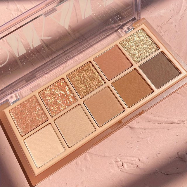 Beauty Every Day Lidschatten-Palette, 10 Farben, Matt und Schimmernd - Bild 1